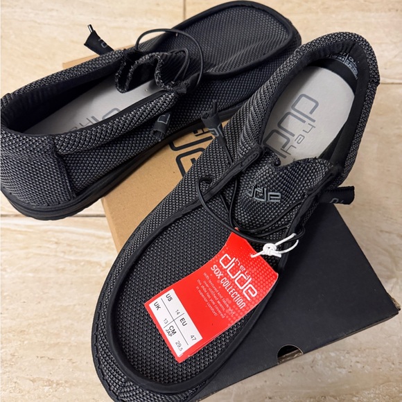 Hey Dude Black Loafers for Men